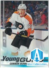19-20 UD Series 1 Hockey Young Guns 208 Connor Bunnaman
